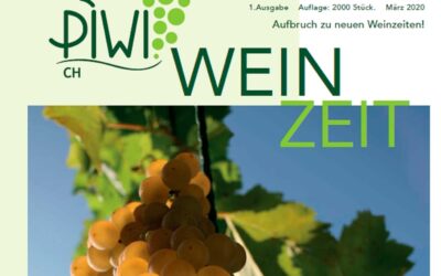 erste Ausgabe PIWI CH Wein Zeit